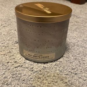 B&BW White Fiji Sands 3 wick candle